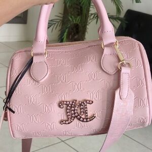 💖 Juicy Couture Pink Mini Duffle Crossbody Bag